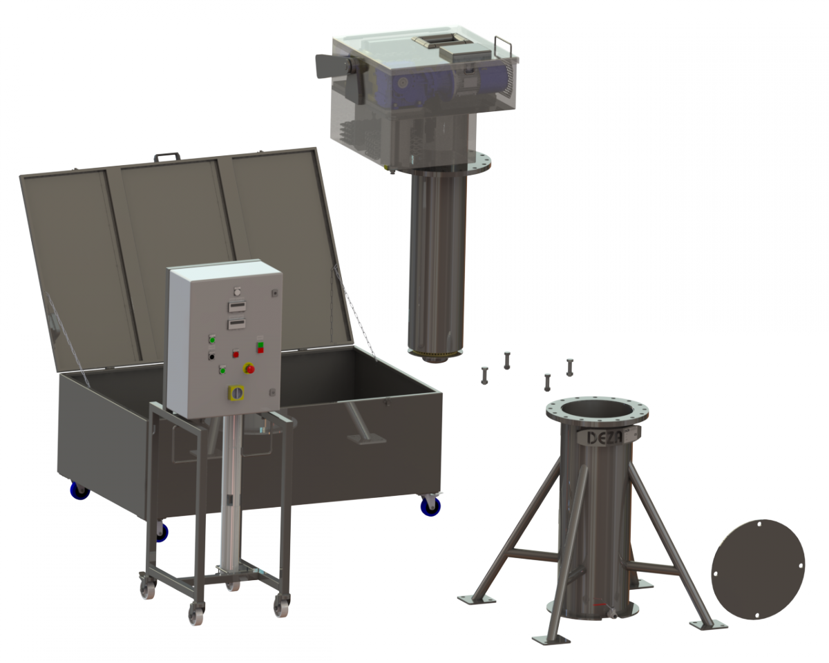 Télescope pompable  inox